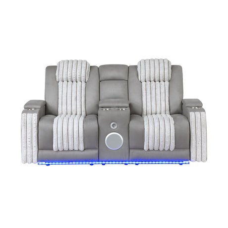 Duran - Power Reclining Loveseat With Power Headrest
