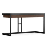 Erina - Desk - Distressed Charcoal Brown