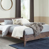 Calverson - Panel Platform Bed Light Brown by Signature Design by Ashley® | Bel Furniture