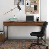 Banting - Mid Century Handcrafted Desk by Simpli-Home | Bel Furniture