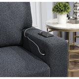 Terrence - Pull Out Sofa Bed - Dark Gray