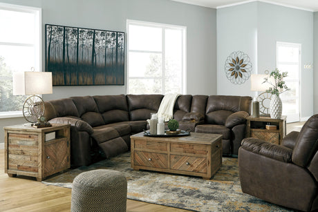 Tambo - Reclining Living Room Set Dark Brown by Signature Design by Ashley® | Bel Furniture