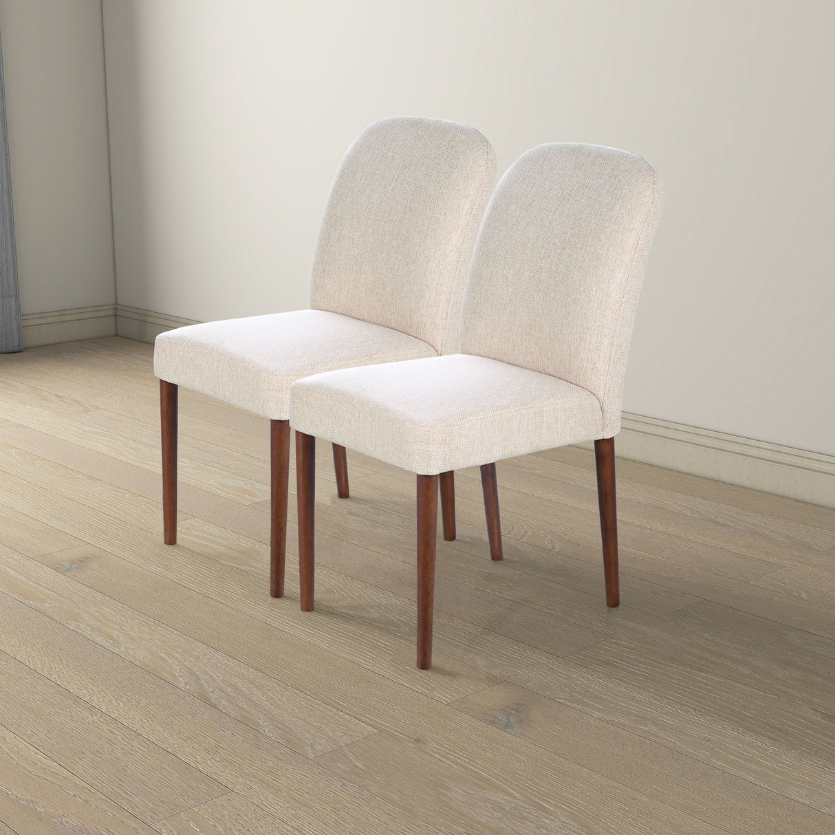 Capri - Dining Chair (Set of 2) - Beige by Ashcroft Furniture | Bel Furniture
