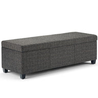 Avalon - Contemporary Storage Ottoman Bench