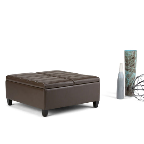 Ellis - Coffee Table Storage Ottoman Contemporary Design - view 21