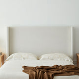 Hale - Upholstered Wingback Bed