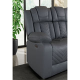 Raize - Power Living Room Set With Storage Console And Cup Holders