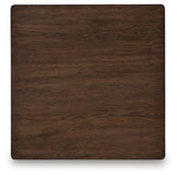 Hannodream - Warm Brown - Square End Table by Signature Design by Ashley® | Bel Furniture