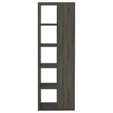 Harrison - 5-Shelf Bookshelf - Weathered Gray