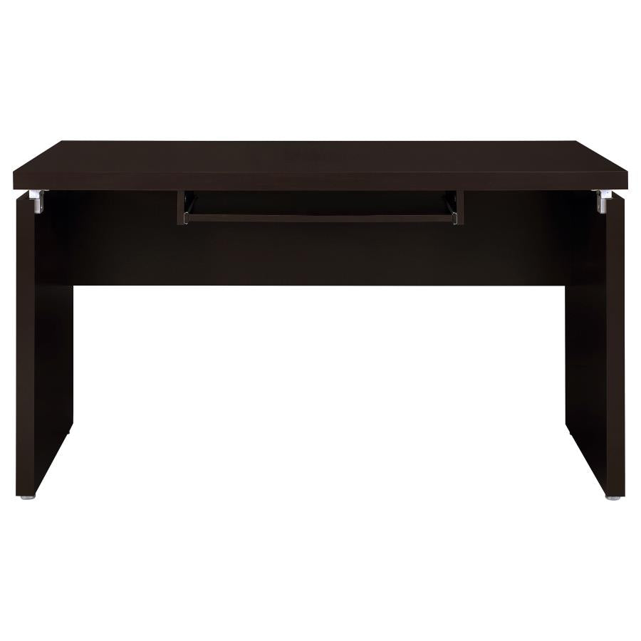 Skylar - L-Shape Desk With Mobile File Cabinet - Cappuccino