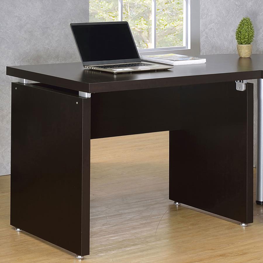 Skylar - Engineered Wood Writing Desk - Cappuccino