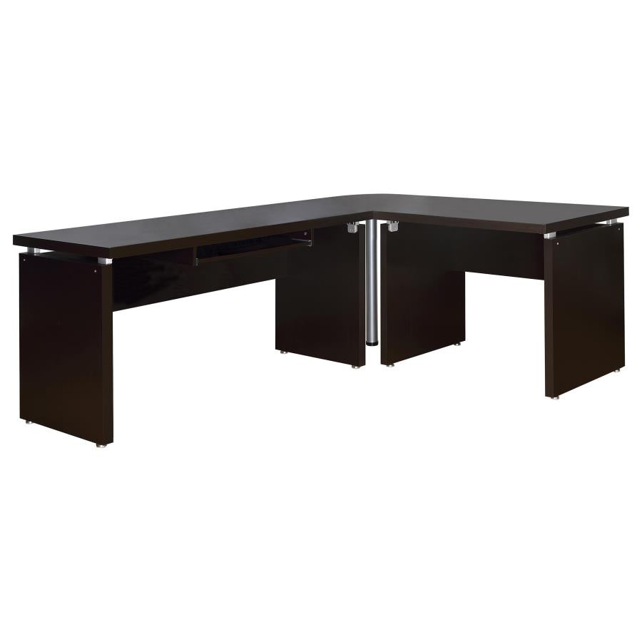 Skylar - Engineered Wood Writing Desk - Cappuccino