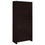 Skylar - 5-Shelf Bookcase With Drawer - Cappuccino