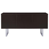 Lawtey - 5-Drawer Home Office Storage Credenza - Cappuccino