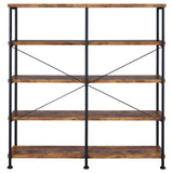 Analiese - 4-Shelf Double Bookshelf