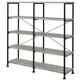 Analiese - 4-Shelf Double Bookshelf