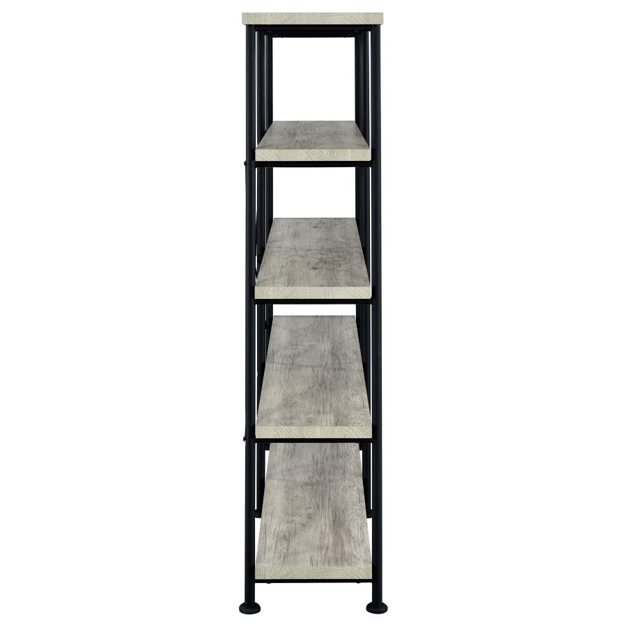 Analiese - 4-Shelf Double Bookshelf