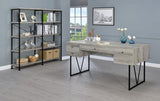 Analiese - 4-Shelf Double Bookshelf