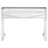 Gemma - 2-Drawer Writing Desk - White High Gloss