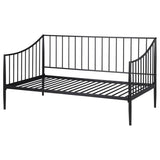 Newbury - Metal Twin Daybed Bed Frame - Matte Black