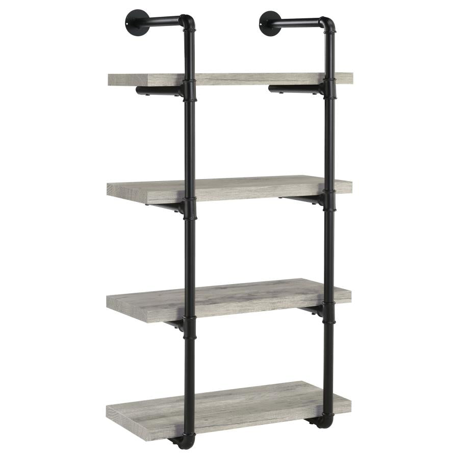 Elmcrest - 4-Shelf Wall Bookshelf