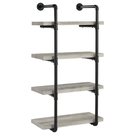 Elmcrest - 4-Shelf Wall Bookshelf