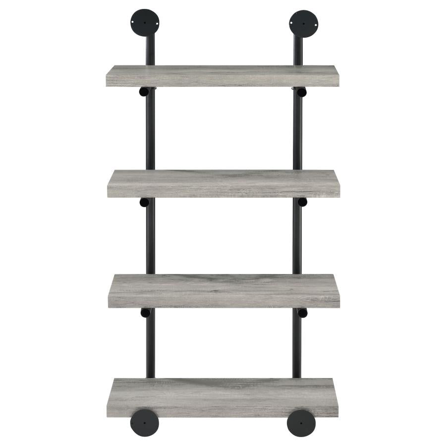 Elmcrest - 4-Shelf Wall Bookshelf
