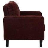 Ruth - Upholstered Track Arm Accent Chair