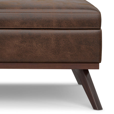 Owen - Multifunctional Square Coffee Table Storage Ottoman - view 40
