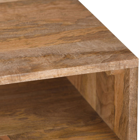 Hunter - Console Sofa Table - Natural by Simpli-Home | Bel Furniture