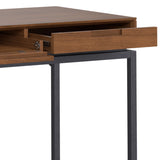 Banting - Mid Century Handcrafted Wide Desk by Simpli-Home | Bel Furniture