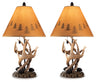 Derek - Table Lamp (Set of 2) Dark Brown 2 Pieces by Signature Design by Ashley® | Bel Furniture
