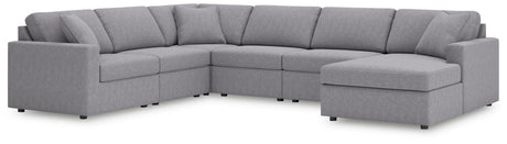 Modmax - Sectional - Granite - view 32