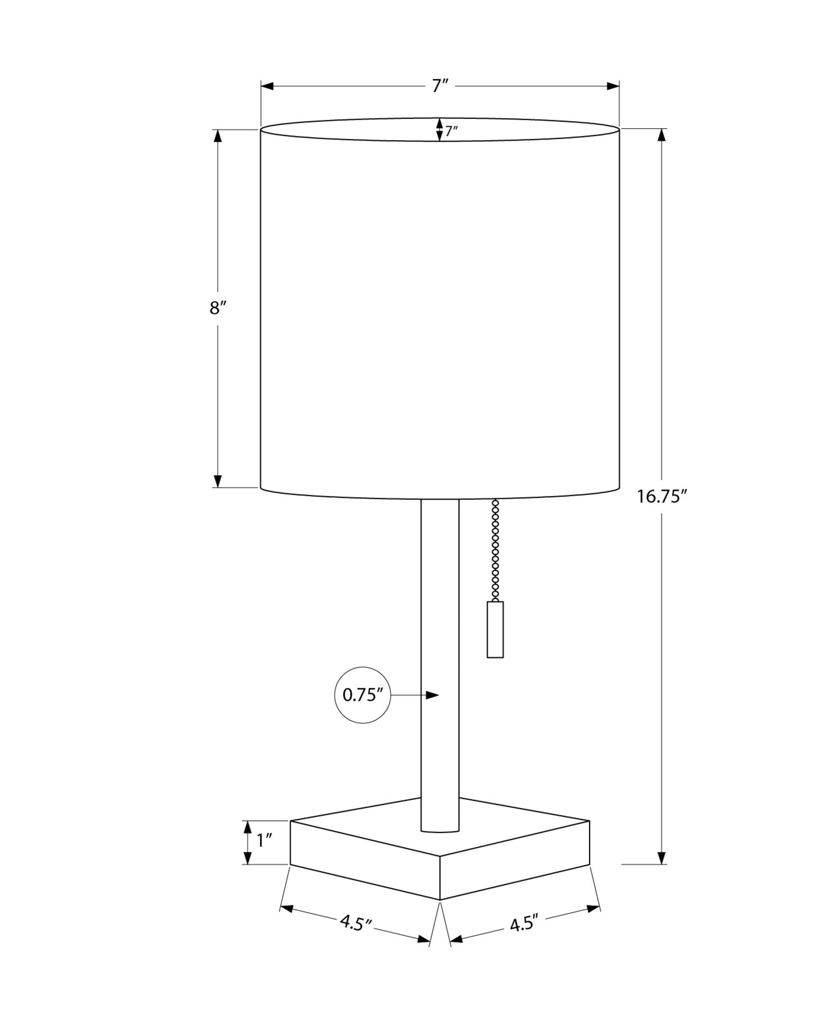 Lighting, Table Lamp, USB Port Included, Nickel, Contemporary (Set of 2)