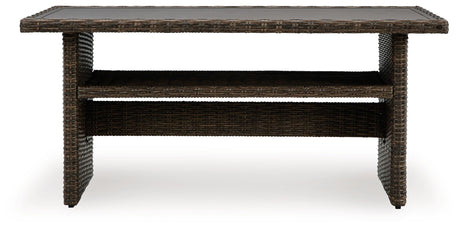Brook Ranch - Brown - Rect Multi-use Table by Signature Design by Ashley® | Bel Furniture