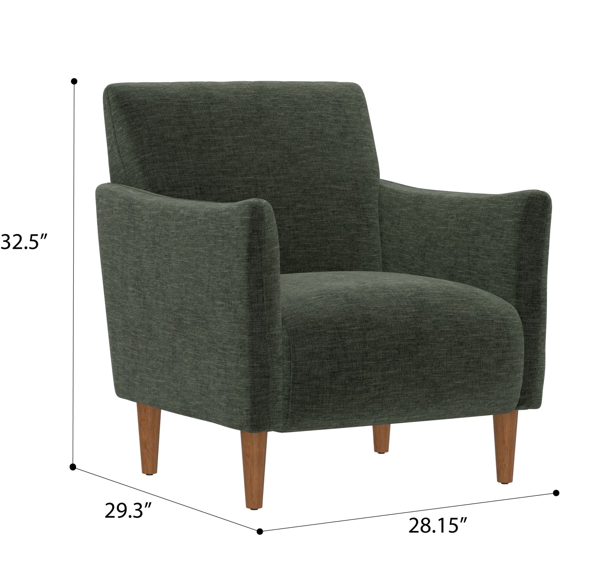 Lexi - Accent Chair - Green