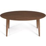 Ada - Mid-Century Modern Style Oval Dining Table