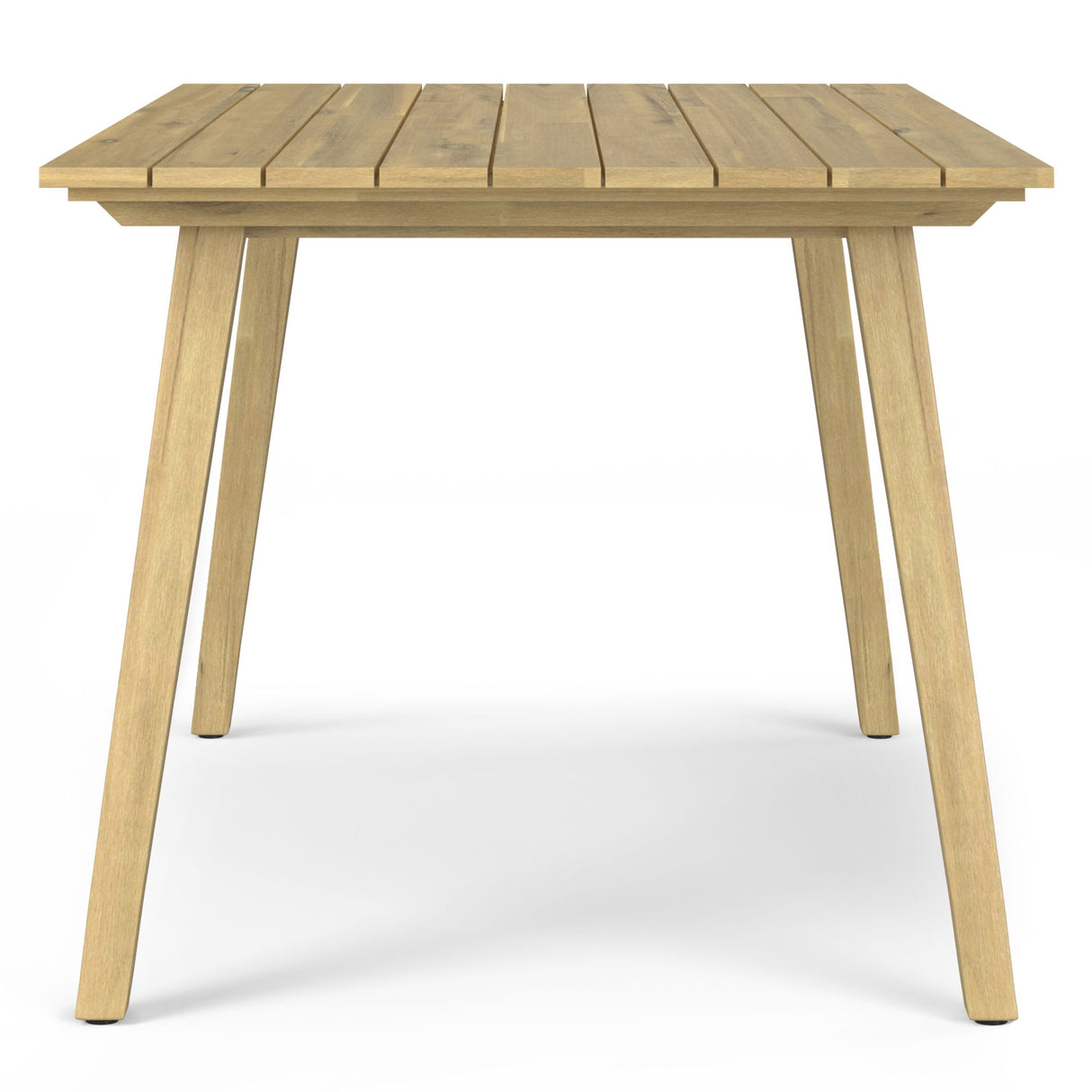 Kona - Outdoor Dining Table - Light Teak by Simpli-Home | Bel Furniture