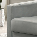 Hale - Velvet Accent Armchair With Tufting by Lilola Home | Bel Furniture