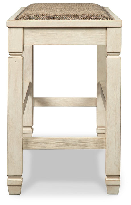 Bolanburg - DBL Counter UPH Bench - Beige - view 3