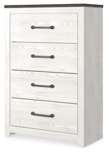 Gerridan - Four Drawer Chest - White / Gray
