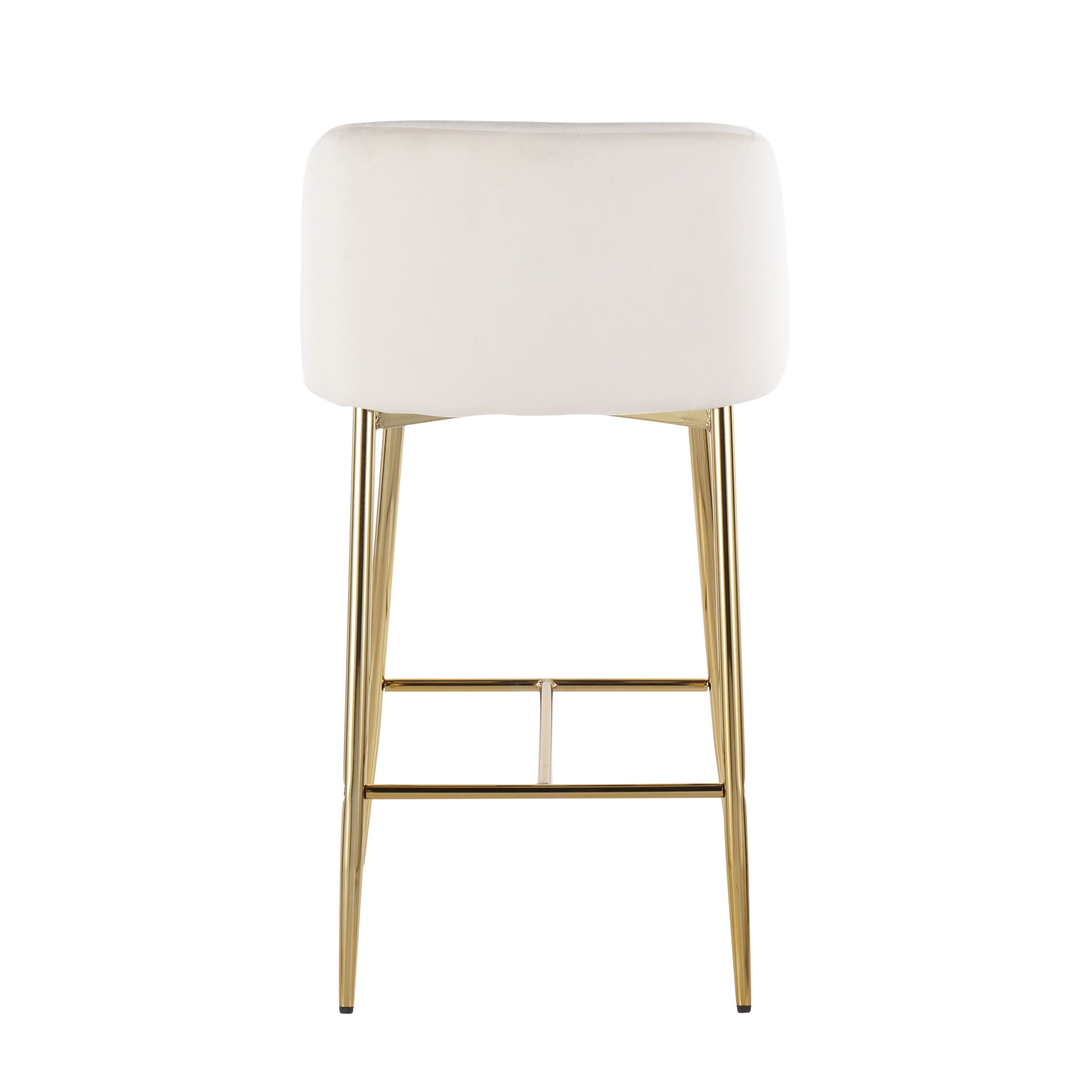 Fran - Contemporary Counter Stool (Set of 2)