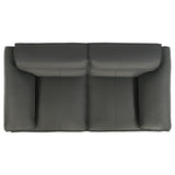 Buxton - Top Grain Leather Upholstered Loveseat