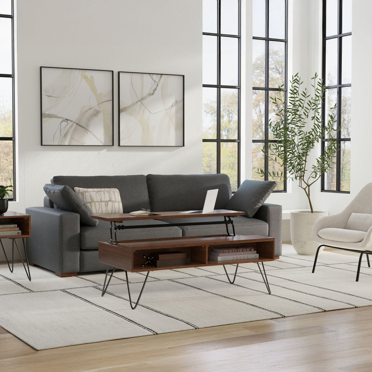 Hunter - Handcrafted Lift Top Coffee Table