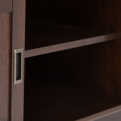 Draper - Handcrafted Mid Century Low TV Media Stand - view 34