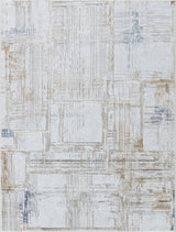 Textures - GC_ART2006 Area Rug White by Icona Home Decor | Bel Furniture