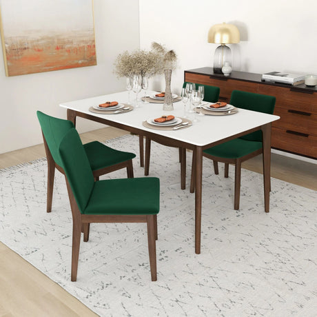 Laura - Mid-Century Modern Solid Wood Dining Chair (Set of 2) - view 39