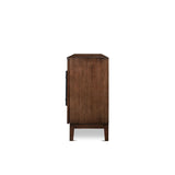 Koa - 4 Door Sideboard - Dark Brown
