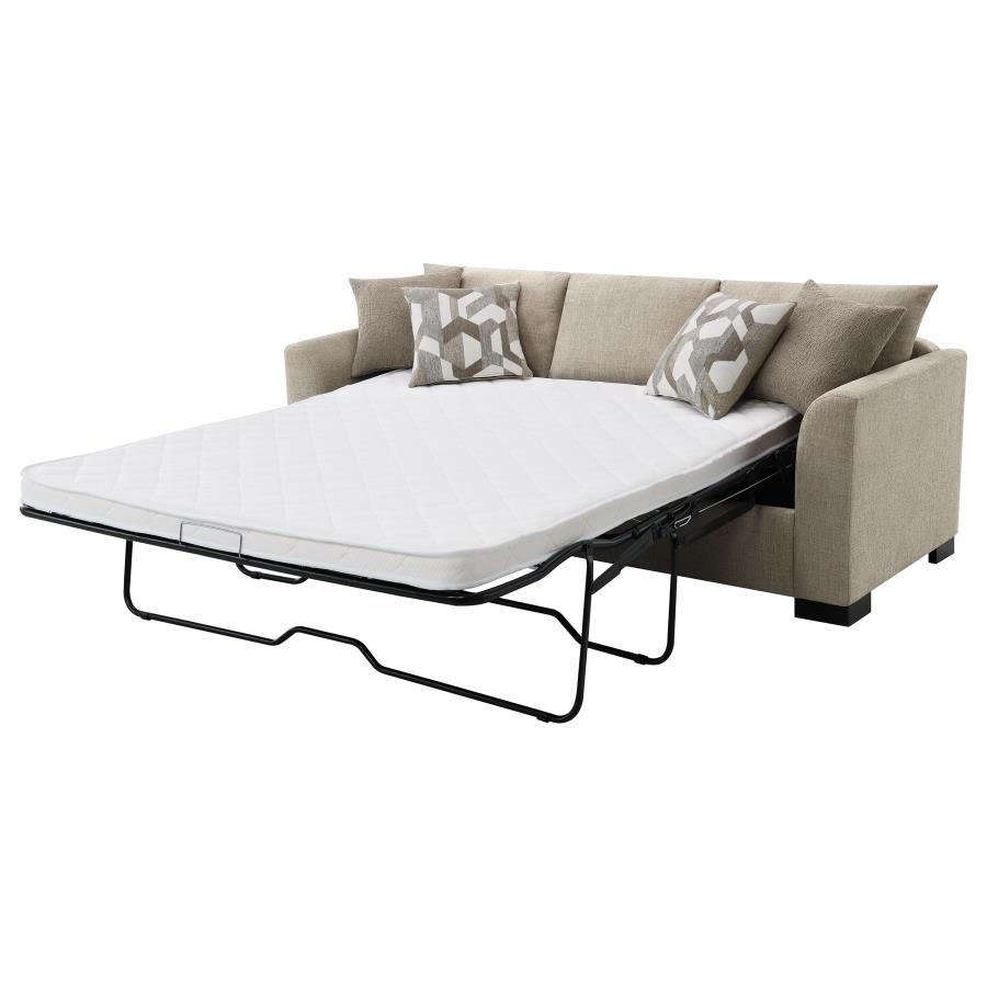 Storey - Upholstered Sleeper Sectional Chaise Sofa