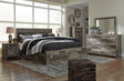 Derekson - Panel Bedroom Set King 6 Drawers by Benchcraft® | Bel Furniture